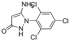 CAS#: 71965-08-7, 5-Amino-1,2-Dihydro-1-(2,4,6-Trichlorophenyl)-3H-Pyrazol-3-One