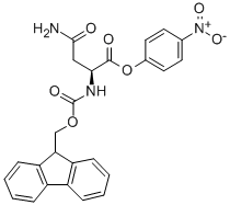 CAS 登录号：71989-17-8， N2-[(9H-芴-9-基甲氧基)羰基]-L-天冬氨酰胺 4-硝基苯基酯