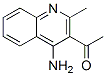 CAS 登录号：71993-15-2， 1-(4-氨基-2-甲基喹啉-3-基)乙酮