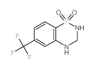 CAS#: 720-49-0, 6-(Trifluoromethyl)-3,4-dihydro-2H-1,2,4-benzothiadiazine 1,1-dioxide