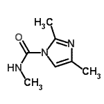 CAS#: 72002-28-9, N,2,4-Trimethyl-1H-imidazole-1-carboxamide