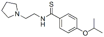 CAS#: 72004-10-5, 4-Propan-2-Yloxy-N-(2-Pyrrolidin-1-Ylethyl)Benzenecarbothioamide
