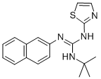 CAS#: 72041-76-0, 2-Tert-Butyl-1-Naphthalen-2-Yl-3-(1,3-Thiazol-2-Yl)Guanidine