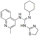 CAS#: 72042-08-1, 2-Cyclohexyl-3-(4,5-Dihydro-1,3-Thiazol-2-Yl)-1-(2-Methylquinolin-4-Yl)Guanidine