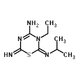 CAS#: 720654-25-1, (2E)-3-Ethyl-6-imino-2-(isopropylimino)-3,6-dihydro-2H-1,3,5-thiadiazin-4-amine