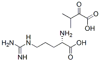 CAS#: 72087-41-3, 2-Amino-5-(Diaminomethylideneamino)Pentanoic Acid; 3-Methyl-2-Oxo-Butanoic Acid