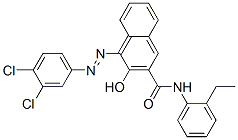 CAS#: 72088-86-9, 4-[(3,4-Dichlorophenyl)Azo]-N-(2-Ethylphenyl)-3-Hydroxynaphthalene-2-Carboxamide
