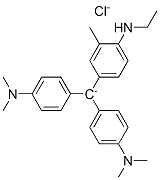 CAS#: 72102-64-8, Bis[4-(Dimethylamino)Phenyl][4-(Ethylamino)-3-Methylphenyl]-Methylium Chloride (1:1)