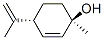 CAS 登录号:7212-40-0, 反式-1-甲基-4-(1-甲基乙烯基)环己-2-烯-1-醇