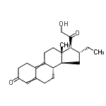 CAS#: 72137-42-9, (16alpha,17beta)-16-Ethyl-17-glycoloylestra-4,9-dien-3-one
