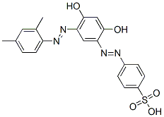 CAS#: 72138-98-8, 4-[(2E)-2-[3-(2,4-Dimethylphenyl)Diazenyl-4-Hydroxy-6-Oxo-1-Cyclohexa-2,4-Dienylidene]Hydrazinyl]Benzenesulfonic Acid