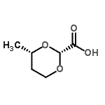 CAS#: 721447-91-2, (2R,4S)-4-Methyl-1,3-dioxane-2-carboxylic acid