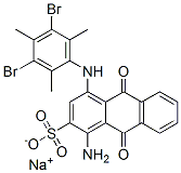 CAS#: 72152-61-5, Sodium 1-Amino-4-[(3,5-Dibromo-2,4,6-Trimethylphenyl)Amino]-9,10-Dioxoanthracene-2-Sulfonate
