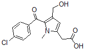 CAS 登录号：72155-04-5， 2-[5-(4-氯苯甲酰基)-4-(羟基甲基)-1-甲基吡咯-2-基]乙酸