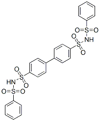 CAS#: 7218-46-4, N,N'-Bis(Phenylsulphonyl)Biphenyl-4,4'-Disulphonamide