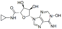 CAS#: 72209-26-8, (2S,3S,4R,5R)-N-Cyclopropyl-3,4-Dihydroxy-5-(1-Hydroxy-6-Imino-Purin-9 -Yl)Oxolane-2-Carboxamide