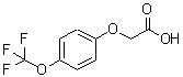 CAS 登录号：72220-50-9， [4-(三氟甲氧基)苯氧基]乙酸