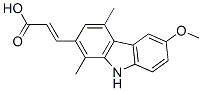 CAS#: 72237-86-6, 3-(6-Methoxy-1,4-Dimethyl-9H-Carbazol-2-Yl)Acrylic Acid