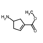 CAS#: 722448-83-1, Methyl 4-amino-1-cyclopentene-1-carboxylate