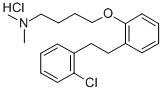 CAS#: 72284-46-9, 4-[2-[2-(2-Chlorophenyl)Ethyl]Phenoxy]-N,N-Dimethylbutan-1-Amine Hydrochloride