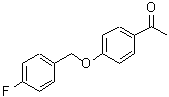 CAS#: 72293-96-0, 1-{4-[(4-Fluorobenzyl)oxy]phenyl}ethanone