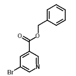 CAS 登录号：723255-55-8， 苄基5-溴烟酸酯