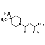 CAS#: 723308-85-8, Isopropyl 4-amino-4-methyl-1-piperidinecarboxylate