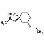 CAS#: 723340-92-9, (2R,4S)-4-Methyl-2-propyltetrahydro-2H-pyran-4-yl acetate