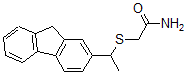 CAS#: 72353-19-6, 2-[1-(9H-Fluoren-2-Yl)Ethylsulfanyl]Acetamide