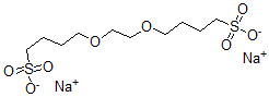 CAS#: 72361-57-0, Disodium 4-[2-(4-Sulfonatobutoxy)Ethoxy]Butane-1-Sulfonate