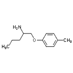 CAS#: 723725-64-2, 1-(4-Methylphenoxy)-2-pentanamine