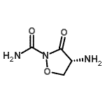 CAS#: 723726-41-8, (4R)-4-Amino-3-oxo-1,2-oxazolidine-2-carboxamide