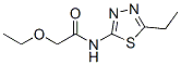 CAS#: 723757-34-4, 2-Ethoxy-N-(5-Ethyl-1,3,4-Thiadiazol-2-Yl)-Acetamide