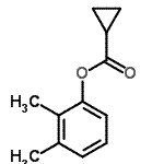 CAS#: 723759-59-9, 2,3-Dimethylphenyl cyclopropanecarboxylate