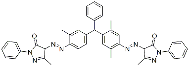 CAS#: 72391-19-6, (4S)-4-[2,5-Dimethyl-4-[(S)-[3-Methyl-4-[[(4S)-3-Methyl-5-Oxo-1-Phenyl-4H-Pyrazol-4-Yl]Diazenyl]Phenyl]-Phenylmethyl]Phenyl]Diazenyl-5-Methyl-2-Phenyl-4H-Pyrazol-3-One