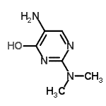 CAS#: 72410-49-2, 5-Amino-2-(dimethylamino)-4(1H)-pyrimidinone