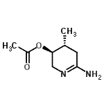 CAS#: 724418-70-6, (3S,4R)-6-Amino-4-methyl-2,3,4,5-tetrahydro-3-pyridinyl acetate
