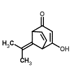 CAS#: 724423-61-4, 4-Hydroxy-8-isopropylidenebicyclo[3.2.1]octa-3,6-dien-2-one