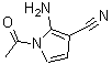 CAS#: 724462-18-4, 1-Acetyl-2-amino-1H-pyrrole-3-carbonitrile