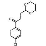 CAS#: 724708-06-9, 1-(4-Chlorophenyl)-3-(1,3-dioxan-2-yl)-1-propanone