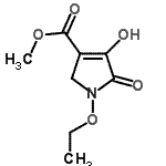 CAS#: 724742-80-7, Methyl 1-ethoxy-4-hydroxy-5-oxo-2,5-dihydro-1H-pyrrole-3-carboxylate