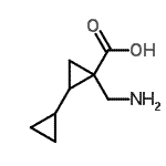 CAS#: 724772-99-0, 2-(Aminomethyl)-1,1'-bi(cyclopropyl)-2-carboxylic acid
