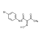 CAS#: 725-74-6, (2Z)-N-(4-Bromophenyl)-2-(hydroxyimino)-3-oxobutanamide