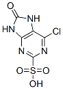CAS#: 7250-57-9, 6-Chloro-8-Oxo-7,9-Dihydropurine-2-Sulfonic Acid