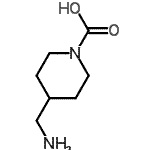 CAS#: 725211-61-0, 4-(Aminomethyl)-1-piperidinecarboxylic acid