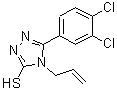 CAS#: 725217-55-0, 4-Allyl-5-(3,4-dichlorophenyl)-4H-1,2,4-triazole-3-thiol