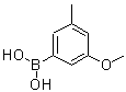 CAS 登录号：725251-81-0， (3-甲氧基-5-甲基苯基)硼酸