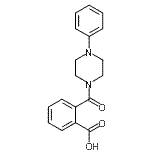 CAS#: 72547-58-1, 2-[(4-Phenyl-1-piperazinyl)carbonyl]benzoic acid