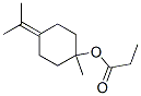 CAS 登录号:72596-22-6, 1-甲基-4-(1-甲基乙亚基)环己基丙酸酯