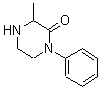 CAS#: 72615-77-1, 3-Methyl-1-phenyl-2-piperazinone